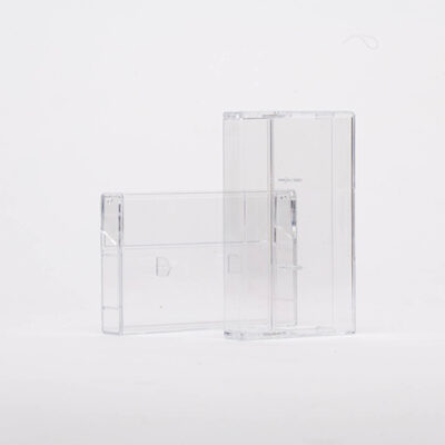 Snapbox/ Norelco-Box Transparent mit Pin
