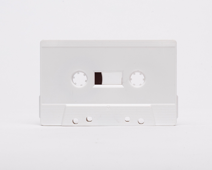 kassette weiß tapemuzik