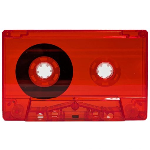 CHROME Red Transparent With Transparent Reels, Without Protection Notch