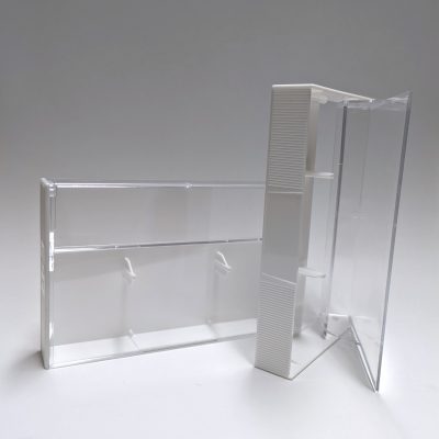 Snapbox/ Norelco Box White With Pin (sharp edges)