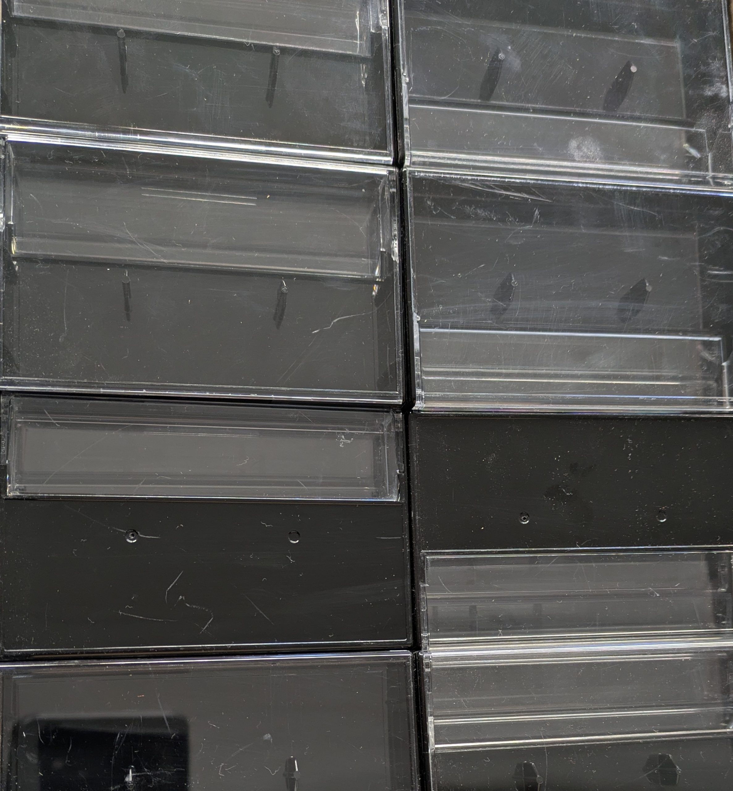 Special Offer: Black Snapboxes with Pins (Second-Grade) - 25 pcs.