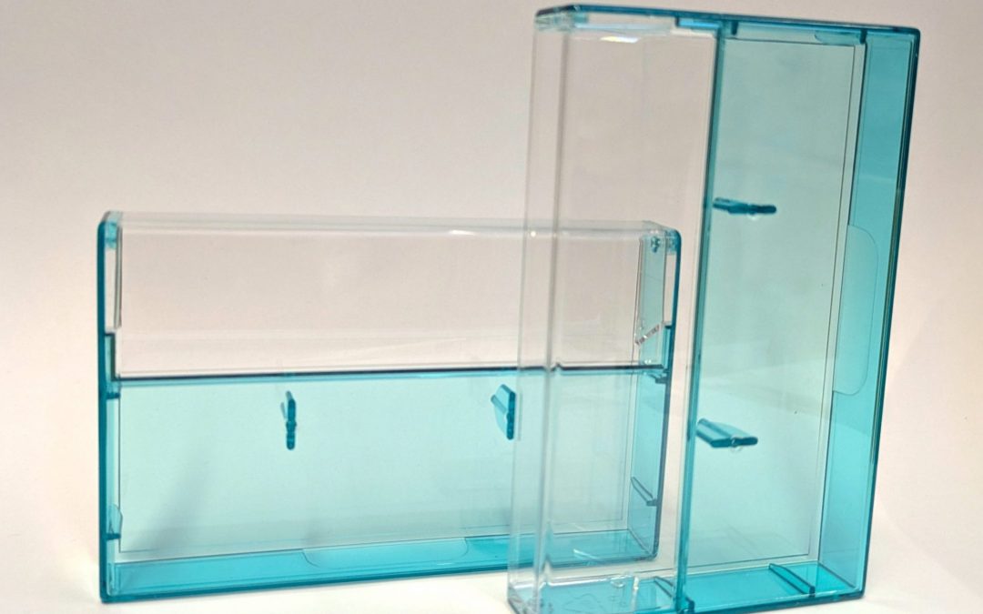 Snapbox Norelco-Box Grün Transparent mit Pin2